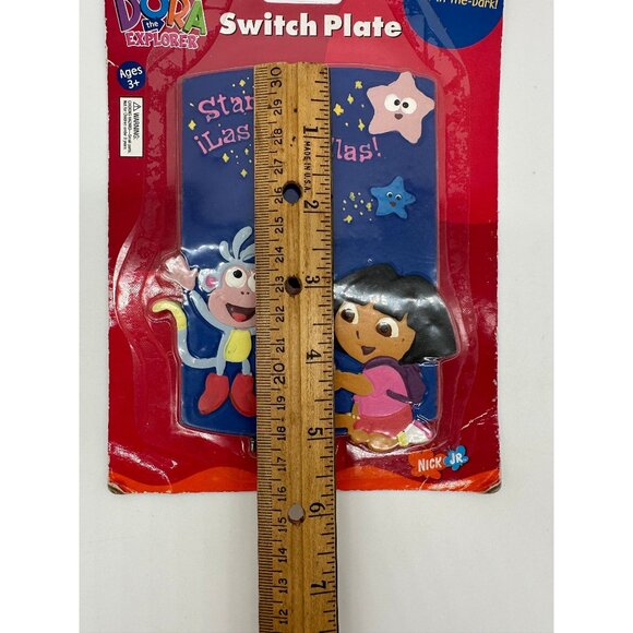 Vintage Dora the Explorer Light Switch Cover Switch Plate Glow in the Dark 2003 - Picture 9 of 9